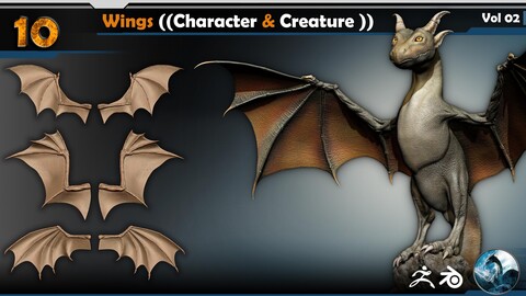 Wings ((Character & Creature)) Vol 02