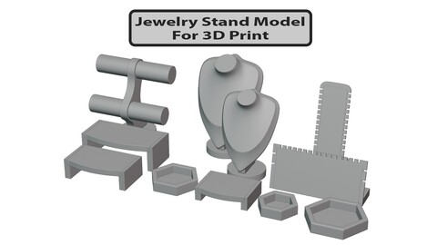 Jewelry Stand Vol 1 3D print model