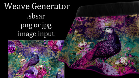 Weave Generator / .sbsar / image input