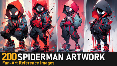 Spiderman Illustration | 4K Reference Images