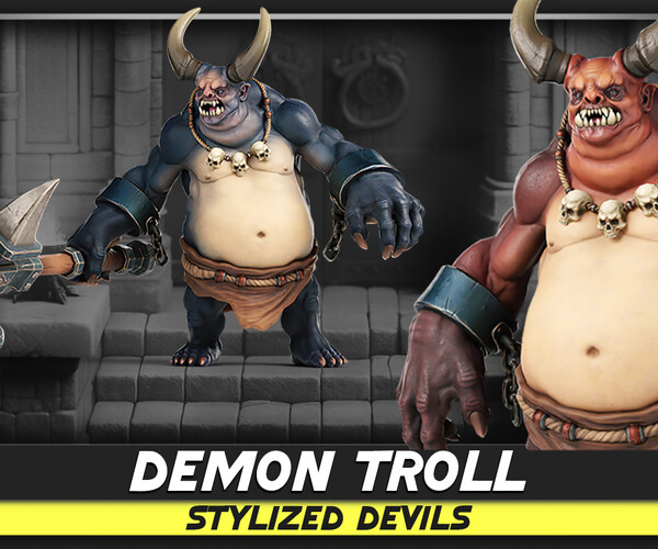 Troll in Characters - UE Marketplace