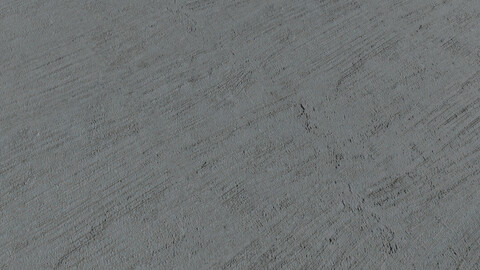 Scratched Concrete Stucco seamless PBR texture