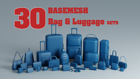30 BASEMESH BAG & LUGGAGE SETS