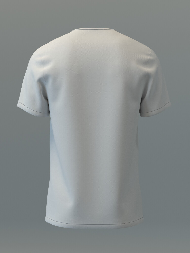 ArtStation - V-Neck Scrub Top | Resources