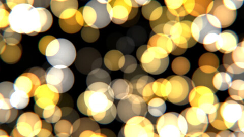 4k golden abstract romantic bokeh background