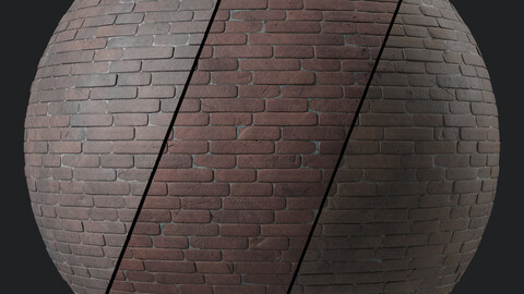 Brick Wall Materials 89- Brick Tiles By Sbsar | Pbr 4k Seamless