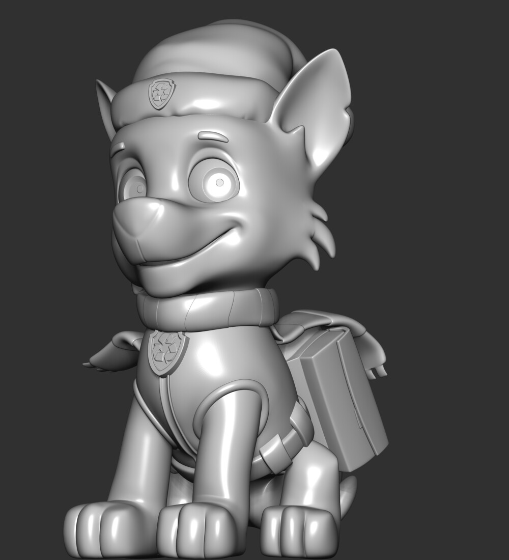 STL file Patrol Punch (Paw Patrol) 👊・Model to download and 3D