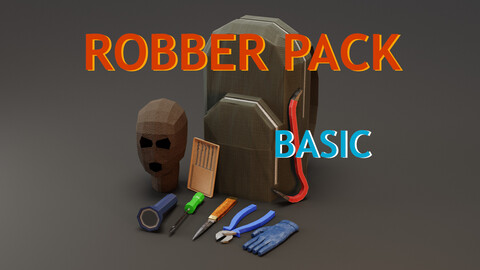 Lowpoly Robber Pack