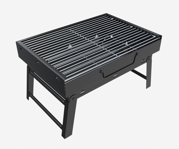 ArtStation - Outdoor Barbecue Folding Portable Grill | Resources