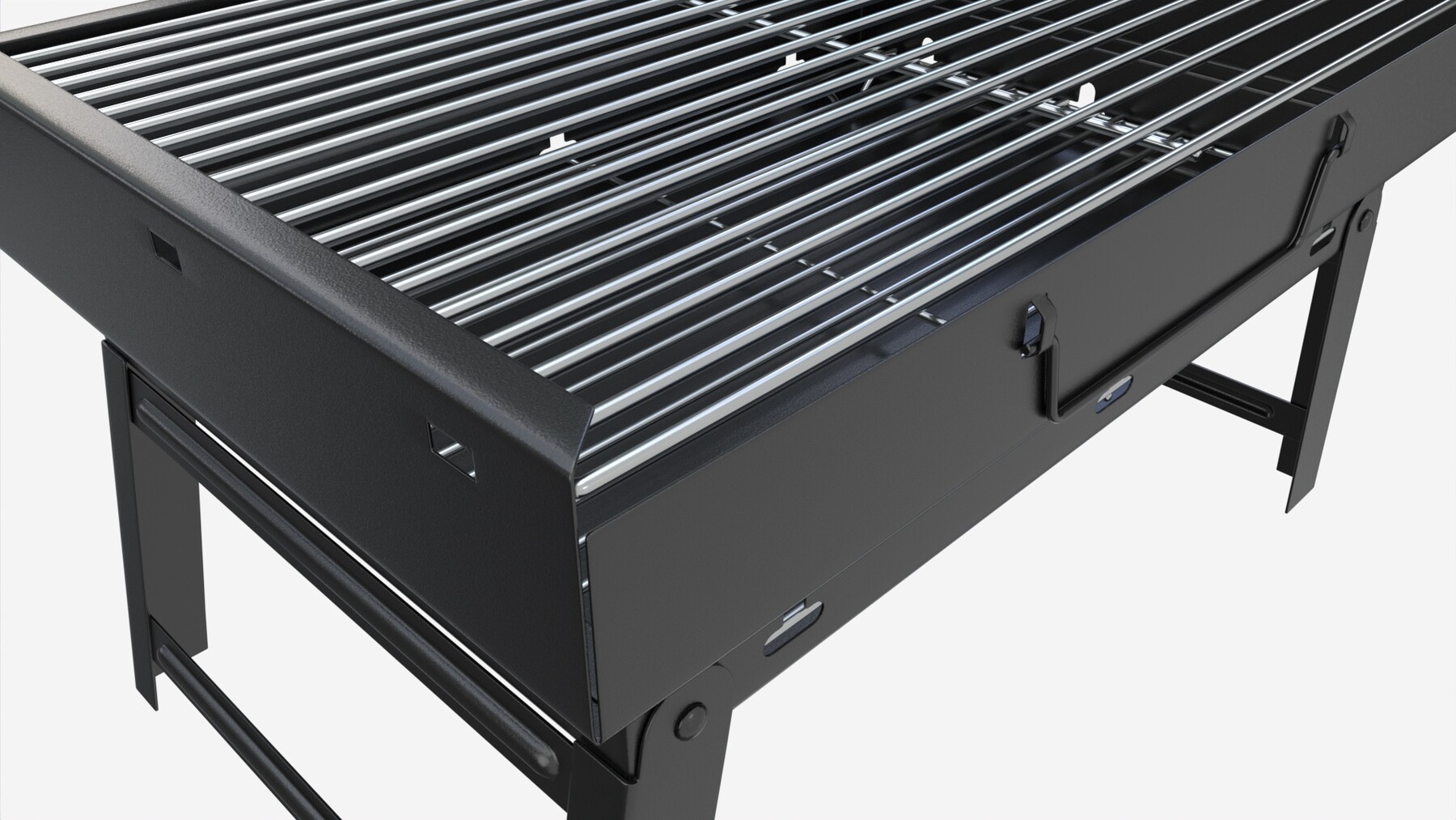 ArtStation Outdoor Barbecue Folding Portable Grill Resources   File 