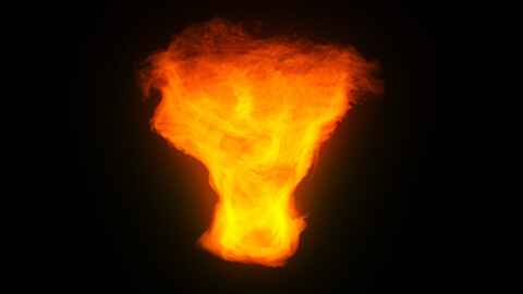 burning fire tornado flame special effects