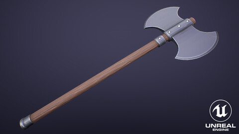 Stylized Battle Axe