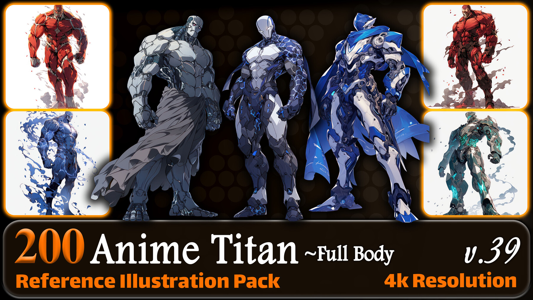 ArtStation - 200 Anime Character (Full Body) Reference Pack, 4K