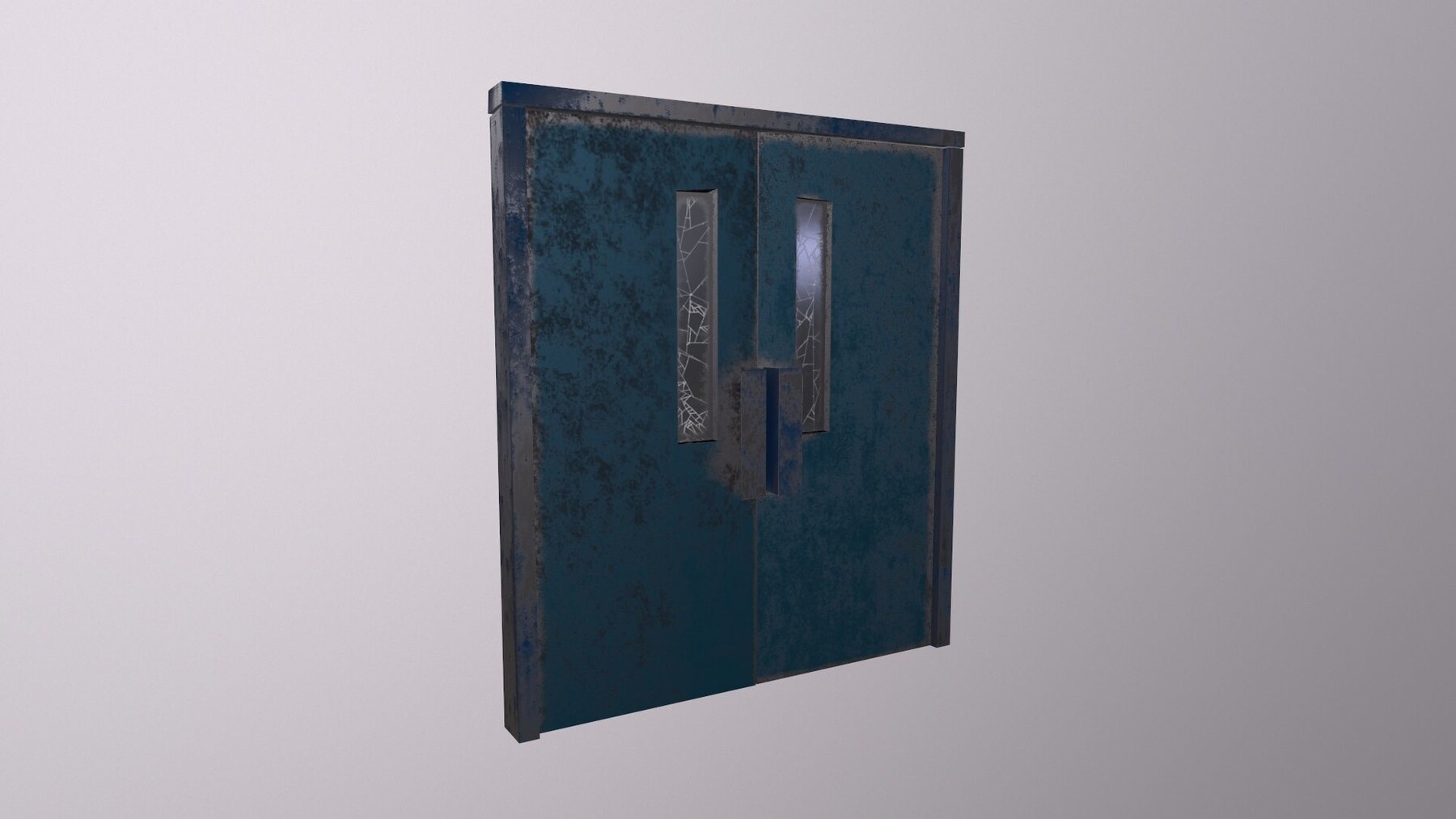 Artstation Door Game Ready Low Poly Pbr 3d Model Game Assets