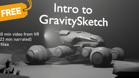 Free GravitySketch intro