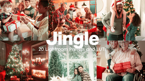 20 Jingle LUTs & Lightroom Presets