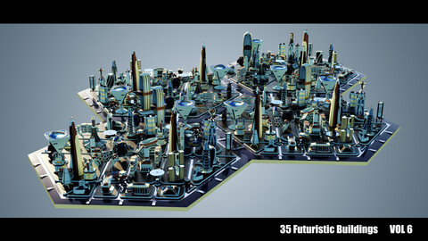 Futuristic Buildings VOL. 6