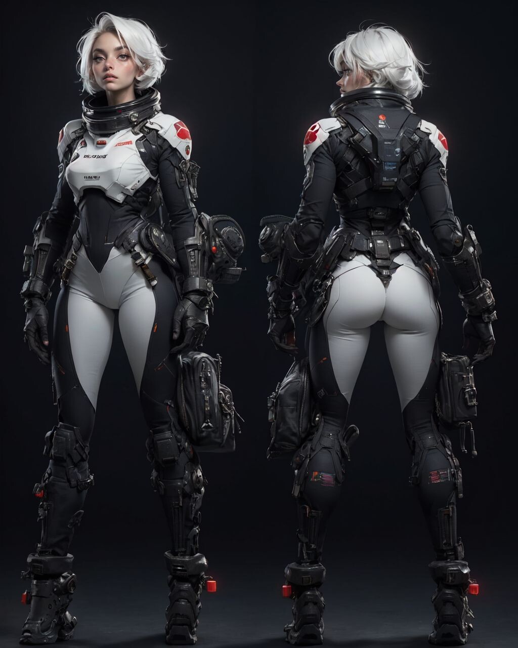 ArtStation - 249 Space Navy/Army Mecha Beauties Cosmic Elegance in 4K ...