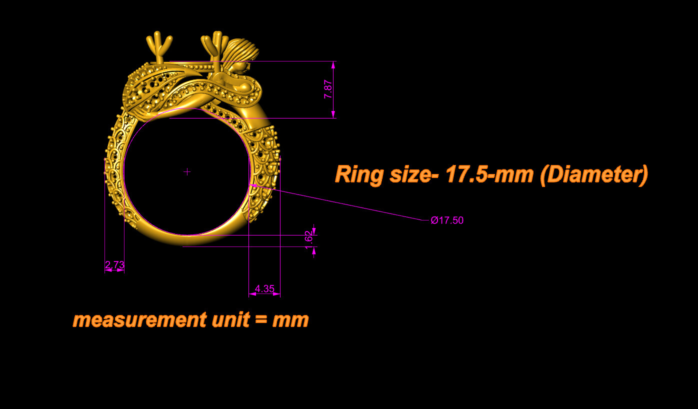 Artstation Lady Ring 3d Print Model File Game Assets