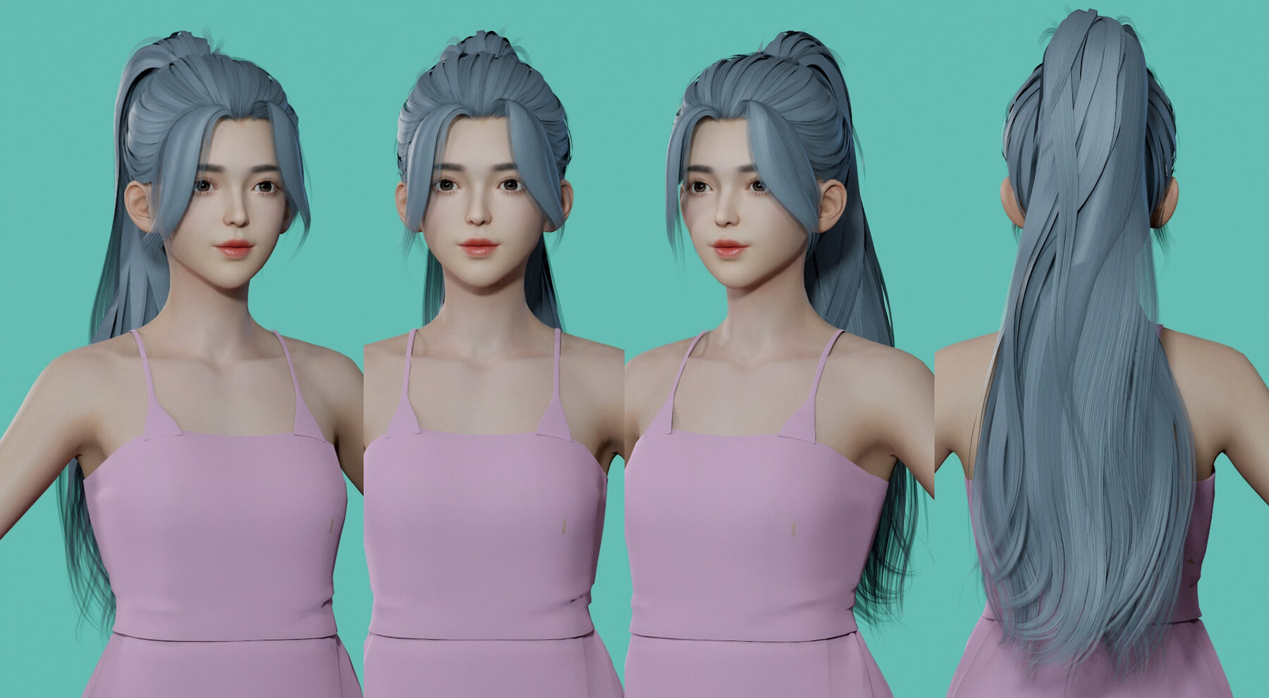 ArtStation - Anime hairstyles for girls: how does the hair we choose affect  our character's image?
