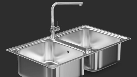 Double Kitchen Sink