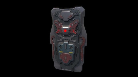 Sci fi assault shield