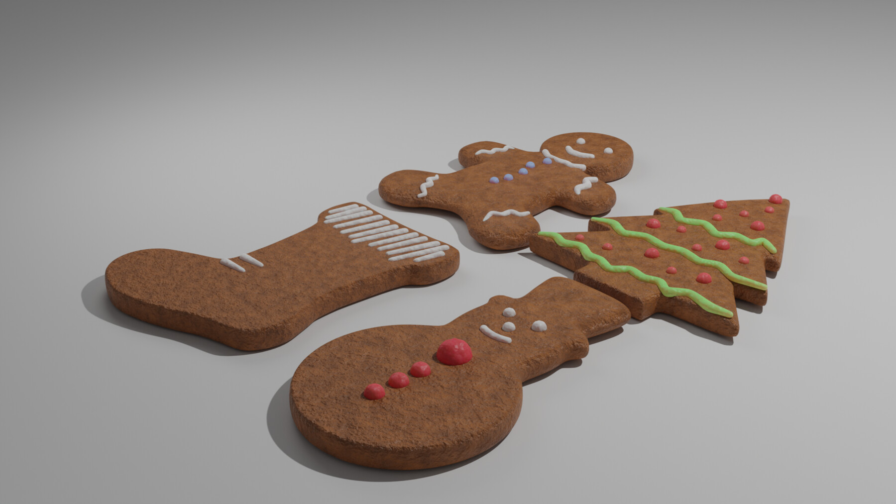 ArtStation - Ginger Christmas cookies | Resources