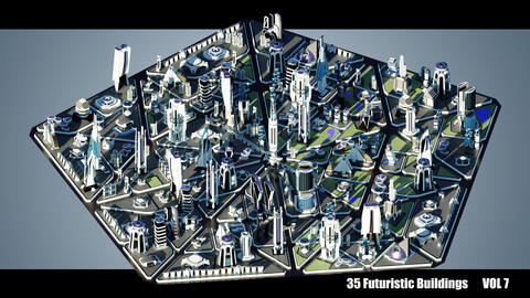 Futuristic Buildings VOL. 7