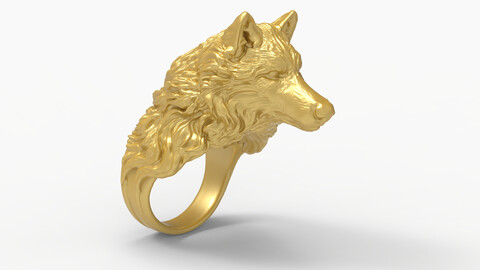 Good Fox Ring 3D-print model file