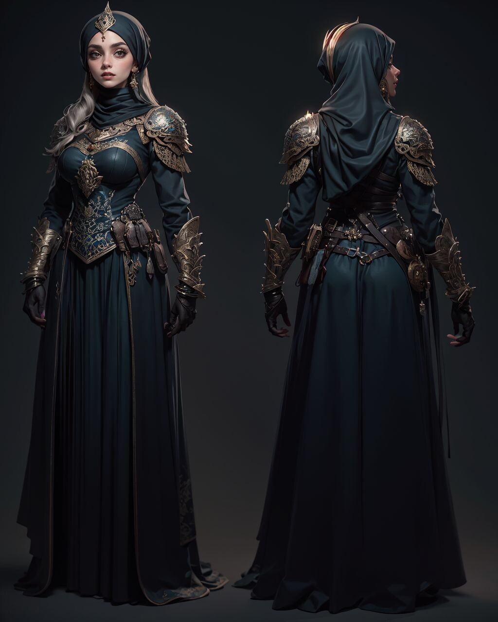 ArtStation - 249 Arabian Warrior Odyssey Various Characters in 4K ...