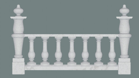 Captivating Balustrade 3D Renders: Inspiring Virtual Designs in High-Resolution Images