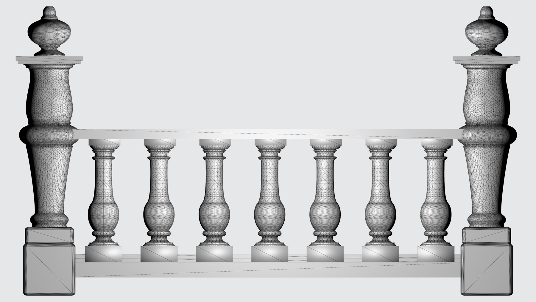 Artstation Captivating Balustrade 3d Renders Inspiring Virtual Designs In High Resolution