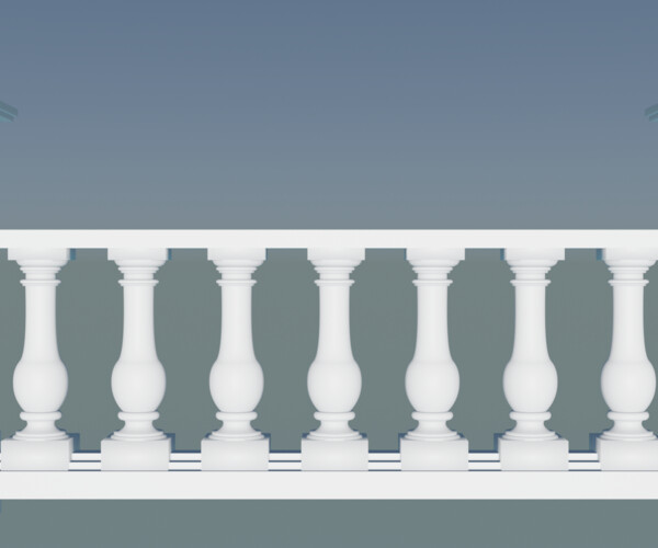 Artstation Captivating Balustrade 3d Renders Inspiring Virtual Designs In High Resolution