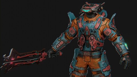 Sci fi marauder character