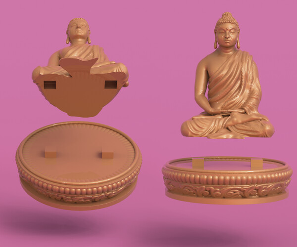 ArtStation - BUDA - BUDDHA - STL | Resources