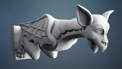 Gargoyle09 3DPrint