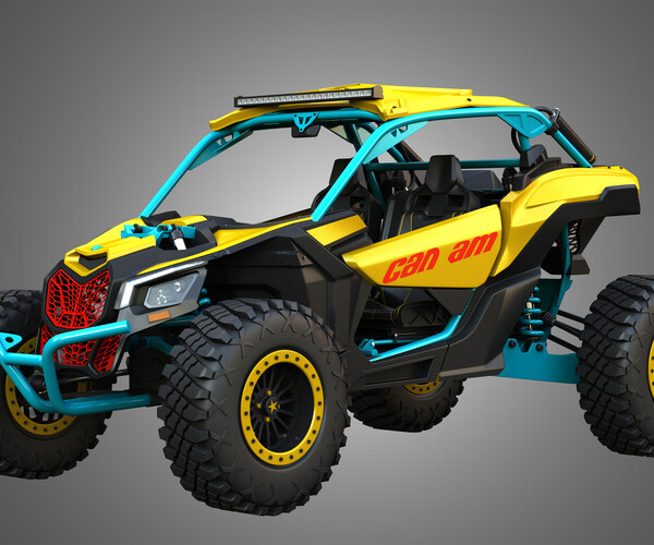 ArtStation - Can-Am Maverick X3 - 2 Doors | Resources