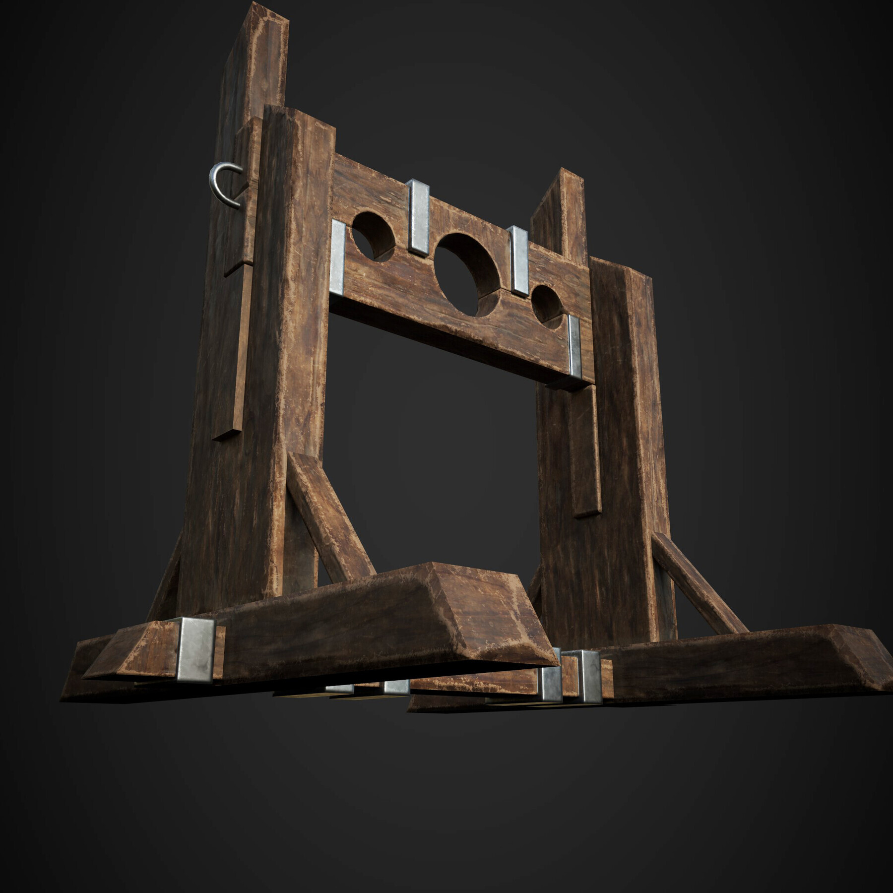 ArtStation - MEDIEVAL PILLORY WOODEN TEXTURING TUTORIAL | Tutorials