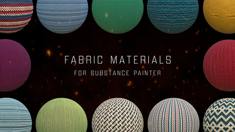 Fabric Material Library - Substance Painter