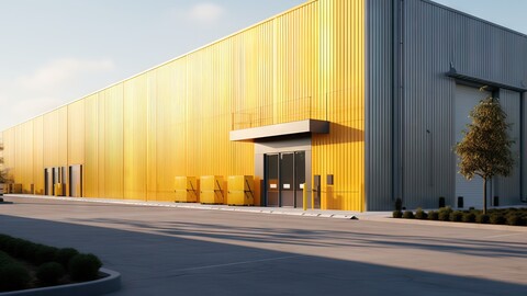 196 arts - Warehouse Environment - Exterior Reference Package Vol.03 - More Than 6K Resolution