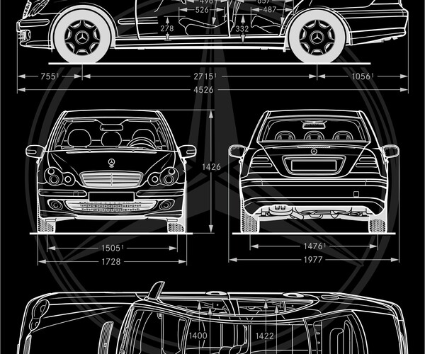 ArtStation - Mercedes Benz C Class 2005 | Artworks