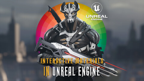 Interactive Material Unreal Engine ( Change colors easily )