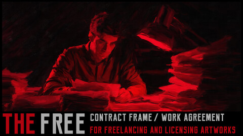 Free template - contract frame for work agreement