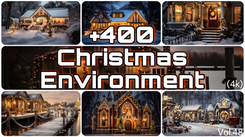 +400 Christmas Environment Concept(4k)