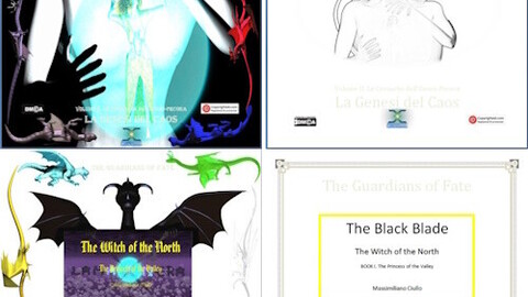 {VM18} La Lama Nera. La Strega del Nord (LIBRO I) / The Black Blade. The Witch of the North (BOOK I) [eBOOKs]