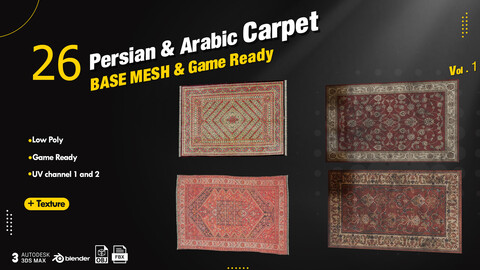 26 Persian & Arabic Carpet Vol.1