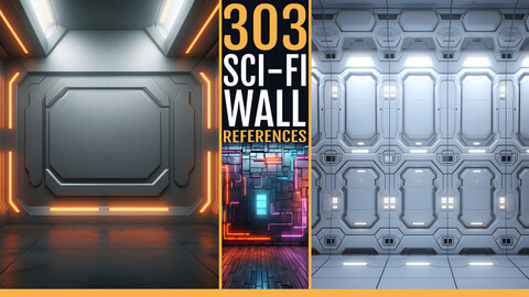 303 Sci-Fi Wall References