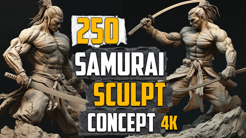 250 Samurai Sculpt Concept - Reference Images - 4K
