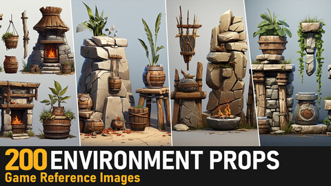 Environment Props| 4K Reference Images