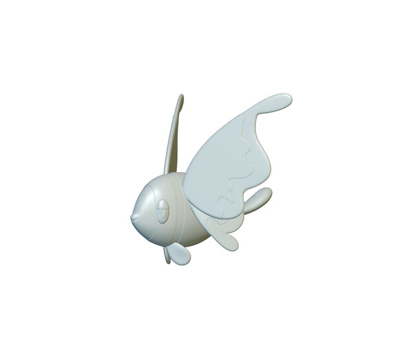 ArtStation - Pokemon Lumineon #457 - Optimized for 3D Printing! | Resources